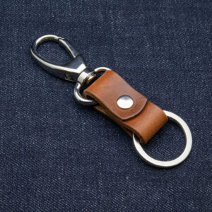 Sleutelhanger Viggo - Bruin-zilver