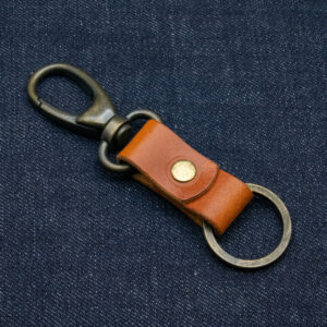 Sleutelhanger Viggo - Cognac-brons