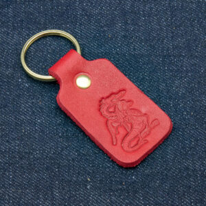 Keyfob Draak - Rood-goud