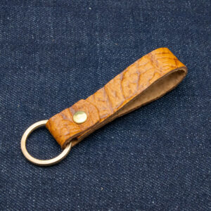 Sleutelhanger Shorty - Cognac structuur